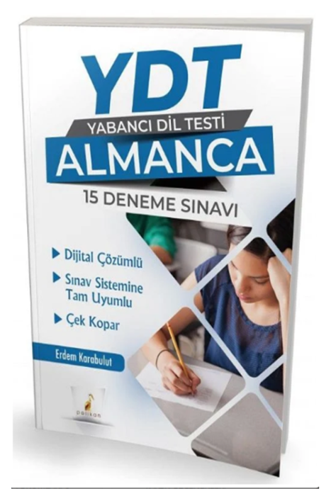 YDT Almanca 15 Deneme Çözümlü Pelikan Yayınları