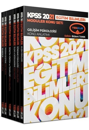 Yediiklim 2021 KPSS Eğitim Bilimleri Konu Anlatımlı Modüler Set Yediiklim Yayınları