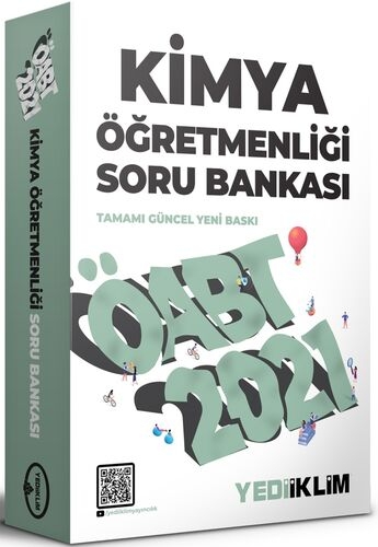 Yediiklim 2021 ÖABT Kimya Öğretmenliği Soru Bankası Yediiklim Yayınları