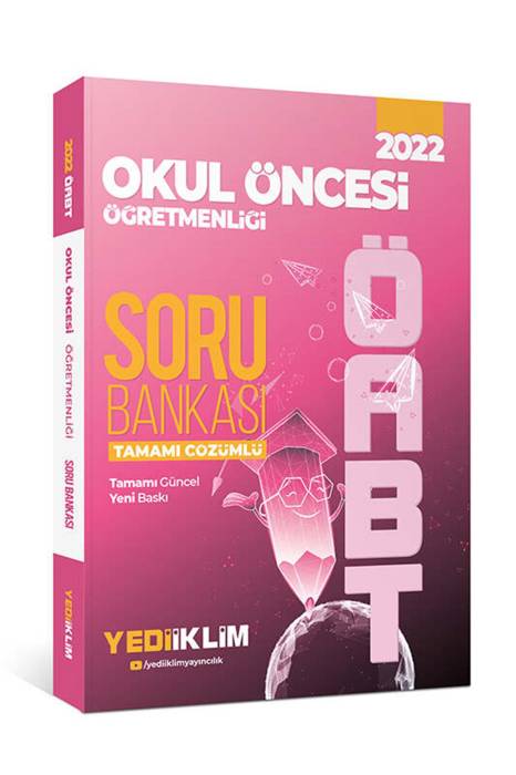 Yediiklim 2022 ÖABT Okul Öncesi Öğretmenliği Tamamı Çözümlü Soru Bankası Yediiklim Yayınları