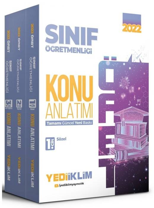 Yediiklim 2022 ÖABT Sınıf Öğretmenliği Konu Anlatımı Modüler Set Yediiklim Yayınları