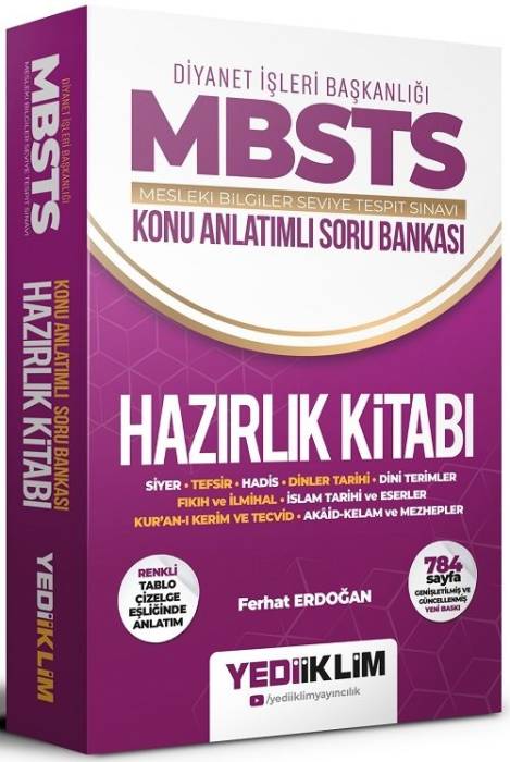 Yediiklim MBSTS Konu Anlatımlı Soru Bankası Hazırlık Kitabı Yediiklim Yayınları