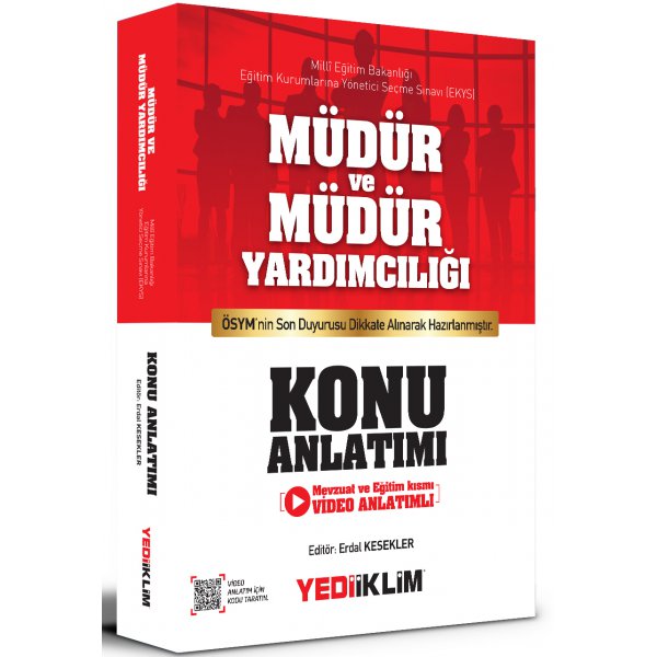 Yediiklim MEB EKYS Müdür ve Müdür Yardımcılığı Konu Anlatımı Yediiklim Yayınları