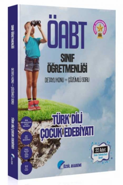 Yekta Özdil 2021 Sınıf Öğretmenliği Türk Dili ve Çocuk Edebiyatı 22 Adet Sınav Tadında Testi İlaveli Yekta Özdil Yayınları