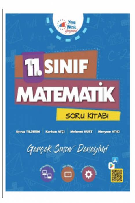 Yeni Nesil 11. Sınıf Matematik Soru Kitabı Yeni Nesil Yayınları