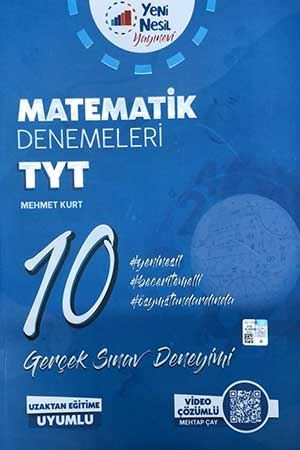 Yeni Nesil Matemaitk 10 Deneme Sınavı Yeni Nesil Yayınları