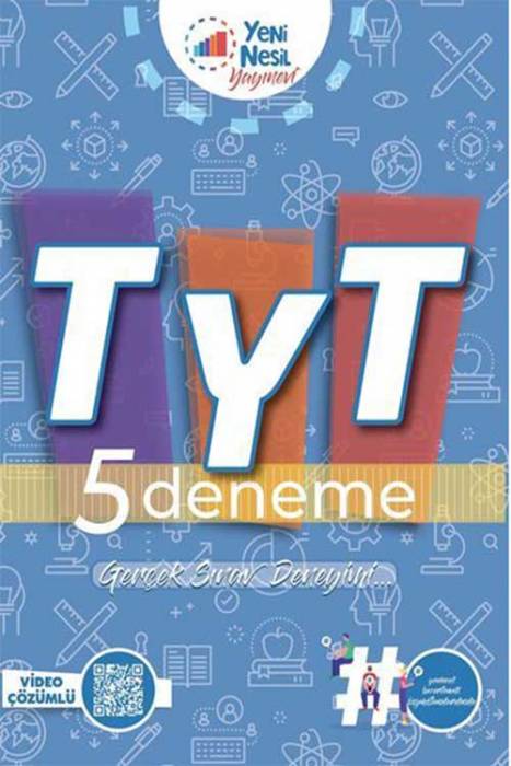 Yeni Nesil YKS TYT 5 Deneme Video Çözümlü Yeni Nesil Yayınları