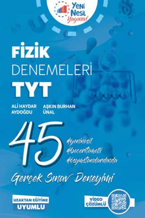 Yeni Nesil YKS TYT Fizik 45 Deneme Yeni Nesil Yayınları