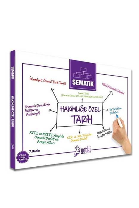 Yetki Hakimliğe Özel Şematik Tarih Yetki Yayınları