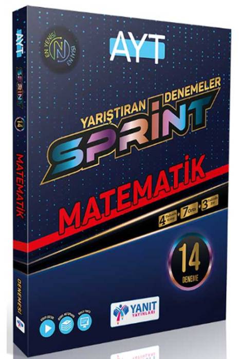 YKS AYT Matematik Sprint 14 Deneme Video Çözümlü Yanıt Yayınları