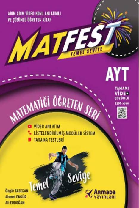 YKS AYT Matfest Temel Seviye Matematik Soru Kitabı Armada Yayınları