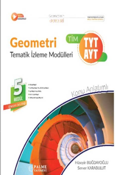 YKS TYT AYT Geometri Tematik İzleme Modülleri TİM Konu Kitabı Palme Yayınevi