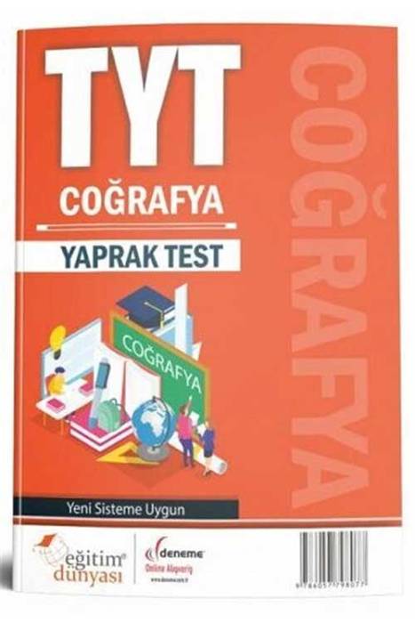 YKS TYT Coğrafya Yaprak Test Eğitim Dünyası Yayınları