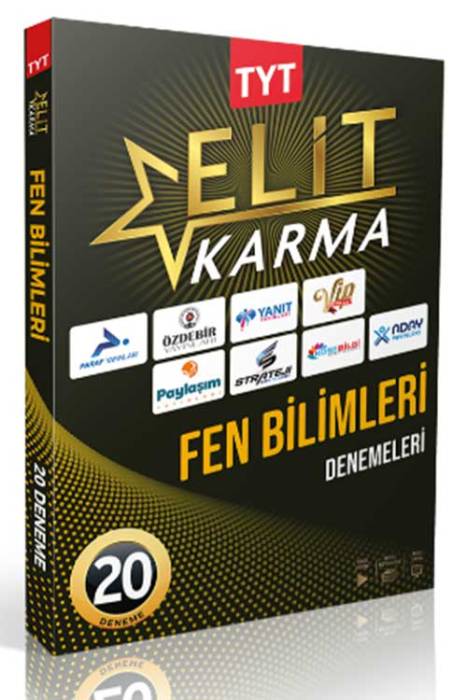 YKS TYT Fen Bilimleri Elit Karma 20 Deneme Video Çözümlü Paraf Yayınları