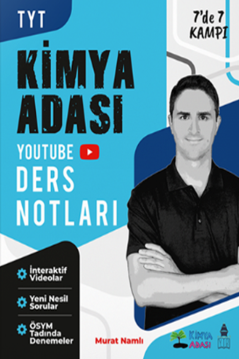 YKS TYT Kimya Adası 7 de 7 Kampı Youtube Ders Notları Kimya Adası