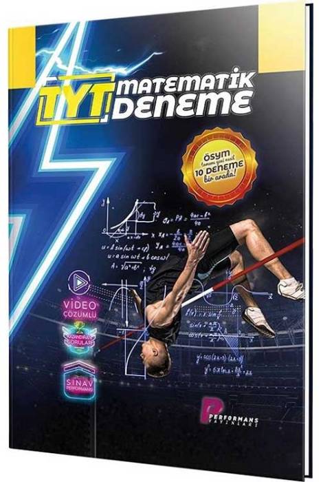 YKS TYT Matematik 10 Deneme Video Çözümlü Performans Yayınları