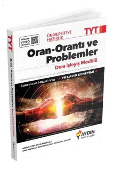 YKS TYT Oran, Orantı ve Problemler Ders İşleyiş Modülü Aydın Yayınları