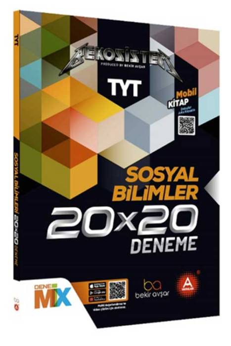 YKS TYT Sosyal Bilimler Bekosistem 20x20 Deneme Video Çözümlü A Yayınları