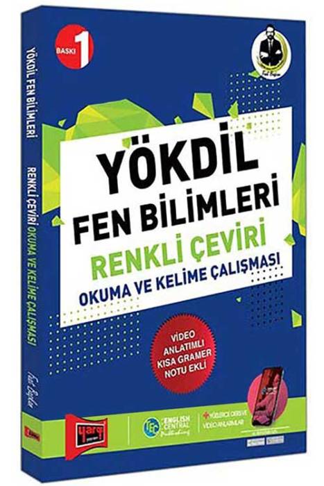 YÖKDİL Fen Bilimleri Renkli Çeviri Okuma ve Kelime Çalışması Yargı Yayınları