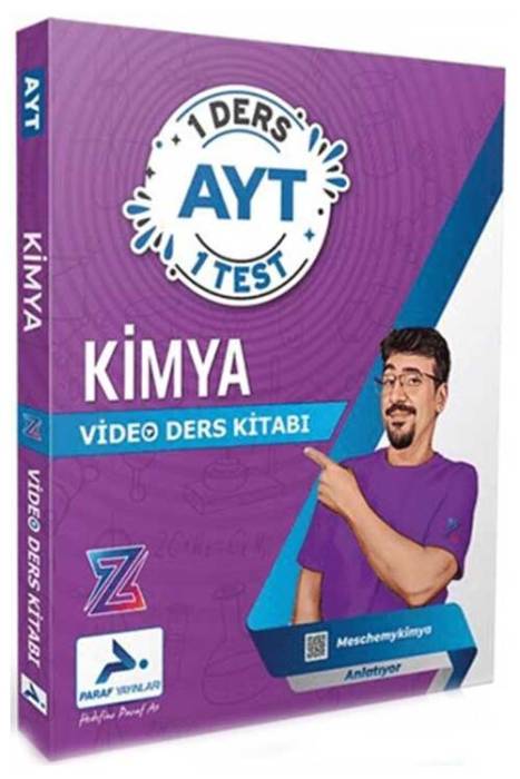 Z Takımı AYT Kimya 1 Ders 1 Test Video Ders Kitabı Paraf Yayınları