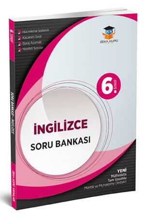 Zeka Küpü 6. Sınıf İngilizce Soru Bankası Zeka Küpü Yayınları