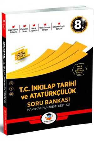 Zeka Küpü 8. Sınıf T.C İnkılap Tarihi ve Atatürkçülük Soru Bankası Yeni Müfredat Zeka Küpü Yayınları